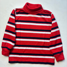 Load image into Gallery viewer, Vintage Healthtex Striped Turtleneck 3t/4t
