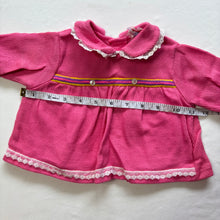 Load image into Gallery viewer, Vintage Pink Long Sleeve Top 3-6 months
