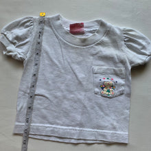 Load image into Gallery viewer, Vintage Girly Bear Pocket Tee 12 months
