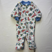Load image into Gallery viewer, Vintage Toys Pattern Footed PJs 3 months
