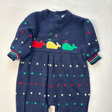 Load image into Gallery viewer, Vintage McKids Whale Knit Bodysuit 9-12 months
