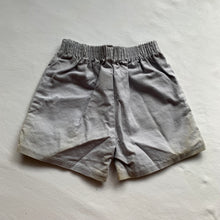 Load image into Gallery viewer, Vintage Gray Elastic Waist Shorts 18-24 months
