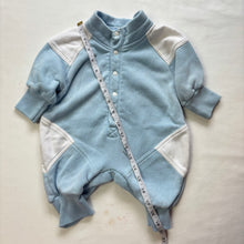 Load image into Gallery viewer, Vintage Baby Blue Bodysuit 3 months
