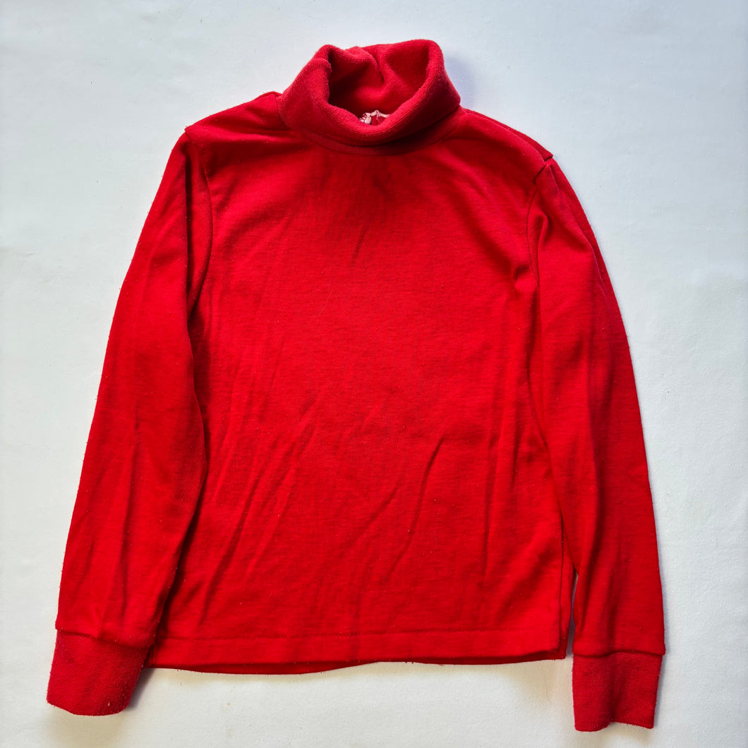 Vintage Red Turtleneck 3t