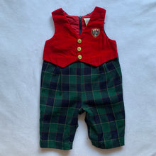 Load image into Gallery viewer, Vintage Formal Plaid Pantsuit 3-6 months
