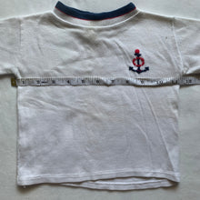 Load image into Gallery viewer, Vintage 70s Anchor Embroidered Shirt 2t
