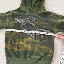 Load image into Gallery viewer, Vintage Fighter Jet Camo Hoodie 5/6
