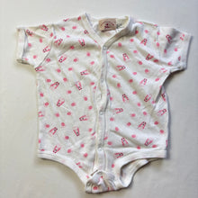 Load image into Gallery viewer, Vintage Pink Dogs Romper 12 months
