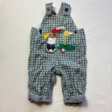 Load image into Gallery viewer, Vintage Golfing Bear Overalls 3 months

