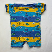 Load image into Gallery viewer, Vintage 90s Fish Summery Romper 6 months
