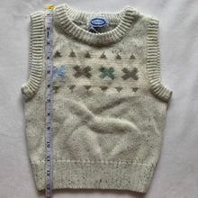 Load image into Gallery viewer, Vintage Izod Cream Knit Vest 2t/3t
