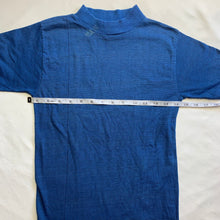 Load image into Gallery viewer, Vintage Blue Mock Neck Shirt kids 8/9 slim
