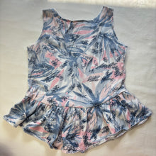 Load image into Gallery viewer, Vintage Summery Pattern Sleeveless Shirt kids 8/10
