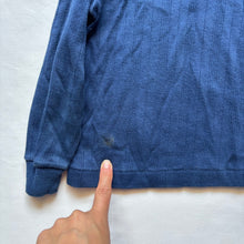Load image into Gallery viewer, Vintage Navy Blue Ribbed Turtleneck 4t/5t
