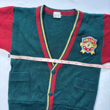 Load image into Gallery viewer, Vintage 90s College Varsity Cardigan Sweater 5t/6
