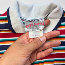 Load image into Gallery viewer, Vintage Colorful Striped Shirt 3t/4t
