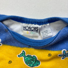 Load image into Gallery viewer, Vintage 90s Fish Summery Romper 6 months
