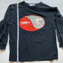 Load image into Gallery viewer, Vintage Basketball Black Long Sleeve kids 8
