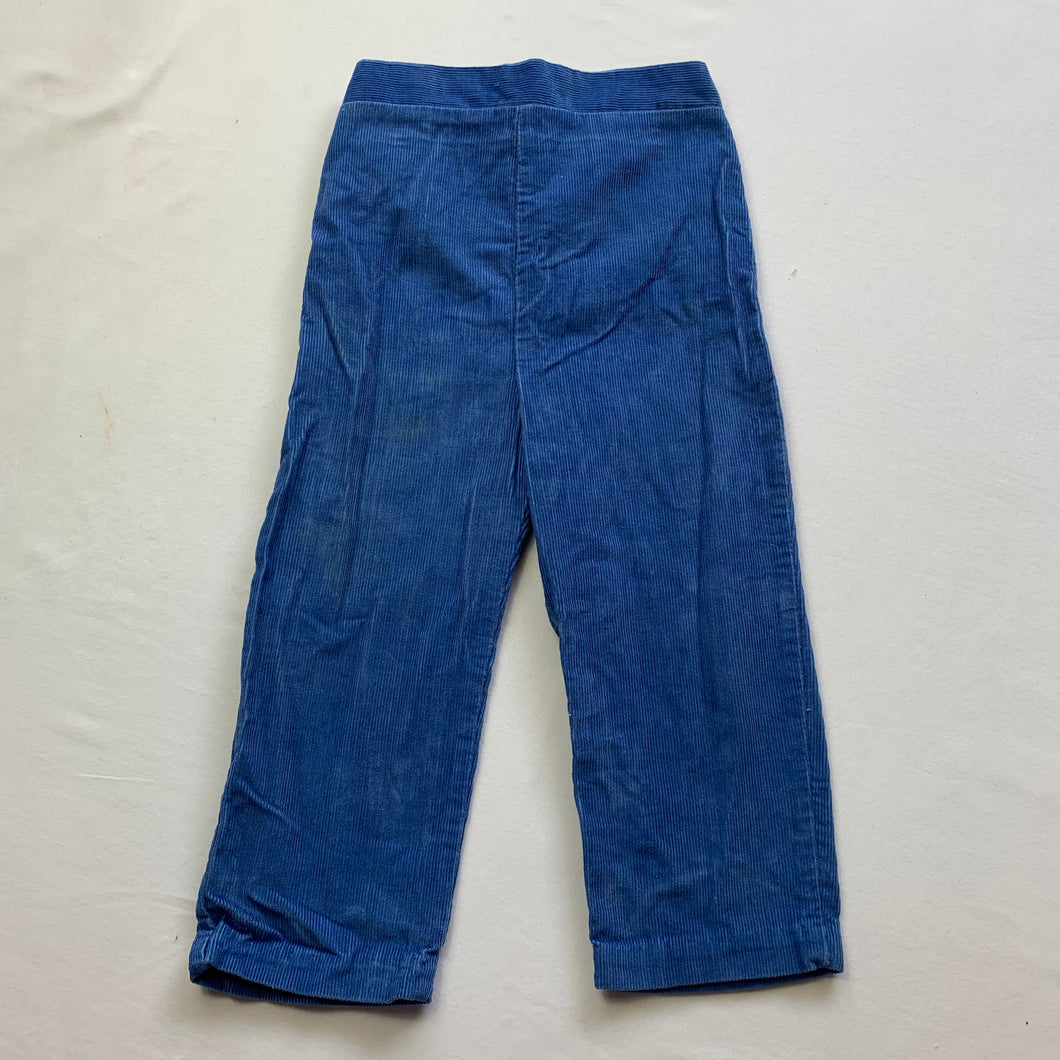 Vintage Royal Blue Cord Pants 2t