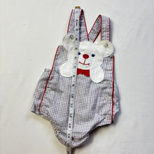Load image into Gallery viewer, Vintage Cute Bear Sunsuit 3 months
