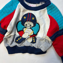 Load image into Gallery viewer, Vintage Football Color Block Sweater 3-6 months
