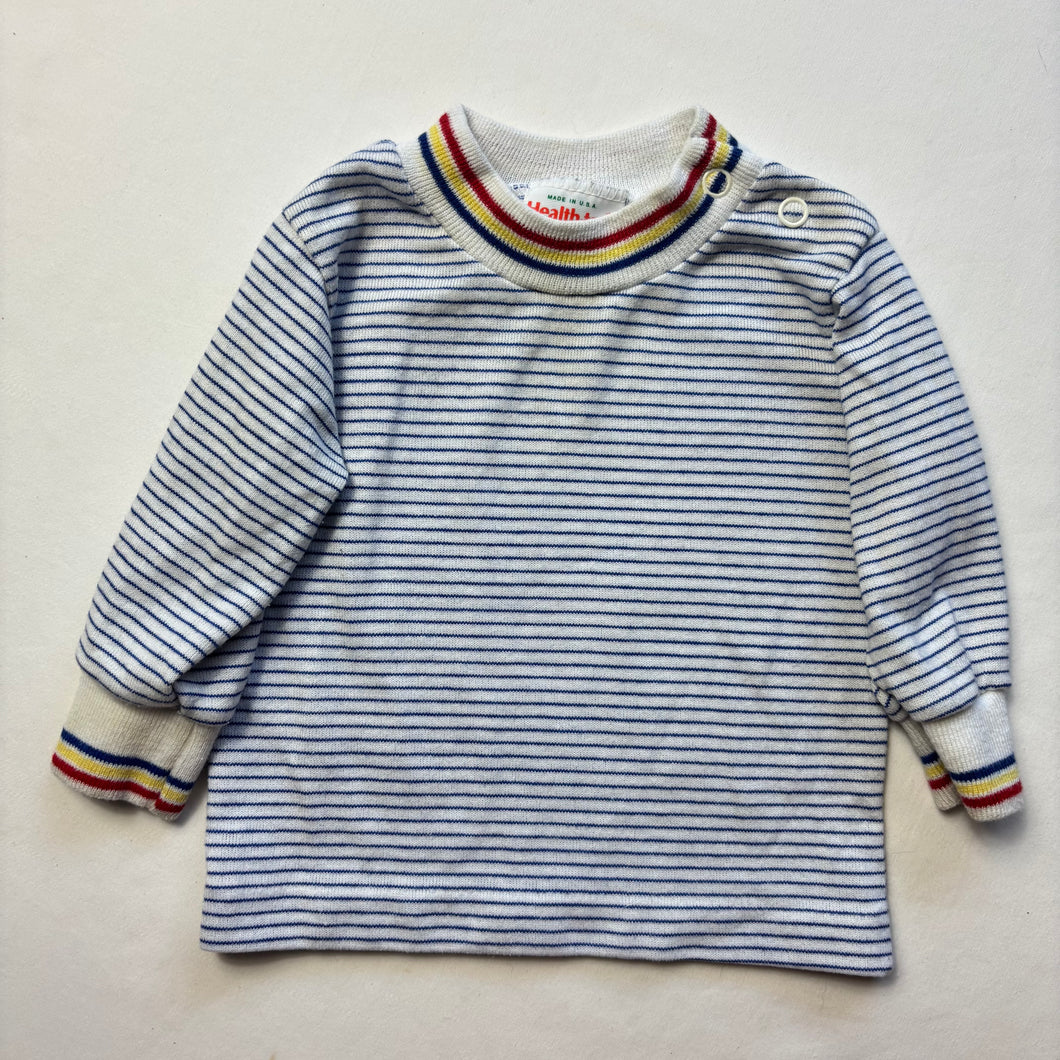 Vintage Healthtex Striped Long Sleeve 6 months