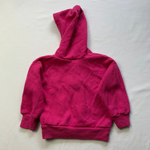 Load image into Gallery viewer, Vintage Hot Pink Hooded Sweater 18 months
