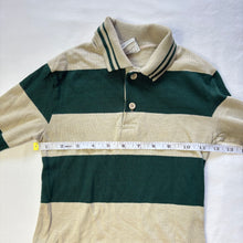 Load image into Gallery viewer, Vintage Beige/Green Striped Long Sleeve 5t
