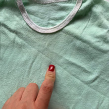 Load image into Gallery viewer, Vintage Mint Green Shirt 12 months
