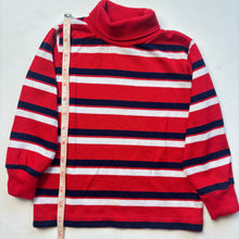 Load image into Gallery viewer, Vintage Healthtex Striped Turtleneck 3t/4t
