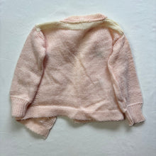 Load image into Gallery viewer, Vintage Pink Cardigan Sweater 3-6 months
