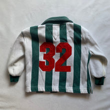 Load image into Gallery viewer, Vintage Striped #33 Sweater Shirt 3t
