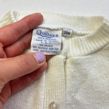 Load image into Gallery viewer, Vintage Bunny + Tree Cardigan 2/3t
