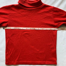 Load image into Gallery viewer, Vintage Healthtex Solid Red Turtleneck 4t
