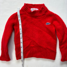 Load image into Gallery viewer, Vintage Izod Lacoste Red Sweater 12 m *flaws
