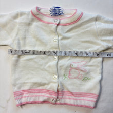 Load image into Gallery viewer, Vintage Bunny Knit Cardigan 3 months
