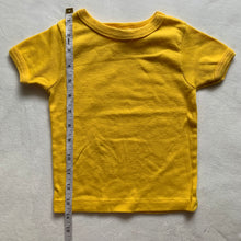 Load image into Gallery viewer, Vintage Solid Yellow Tee 2t
