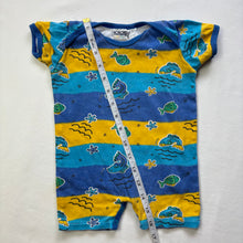 Load image into Gallery viewer, Vintage 90s Fish Summery Romper 6 months
