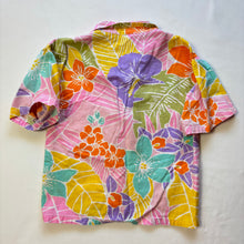 Load image into Gallery viewer, Vintage Pink Tropical Floral Shirt 5t/6
