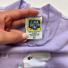 Load image into Gallery viewer, Vintage Bear Purple Girly Sweater 18-24 months
