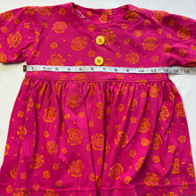 Load image into Gallery viewer, Vintage Pink/Orange Swirly Tunic 2/3t
