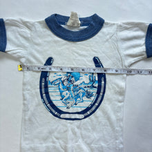 Load image into Gallery viewer, Vintage Cowboy Horseshoe Tee 12-18
