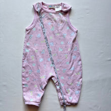 Load image into Gallery viewer, Vintage McBaby Animals Pink Pantsuit 3-6 months
