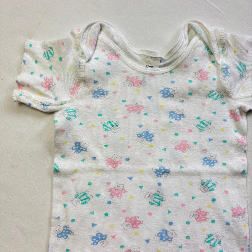 Vintage Pastel Bears Shirt 12 months