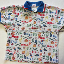 Load image into Gallery viewer, Vintage Baseball Collared Shirt 4t
