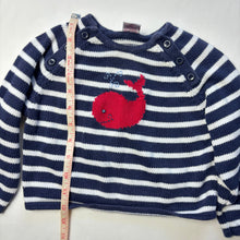 Load image into Gallery viewer, Vintage Gymboree Whale Knit Sweater 18-24 months
