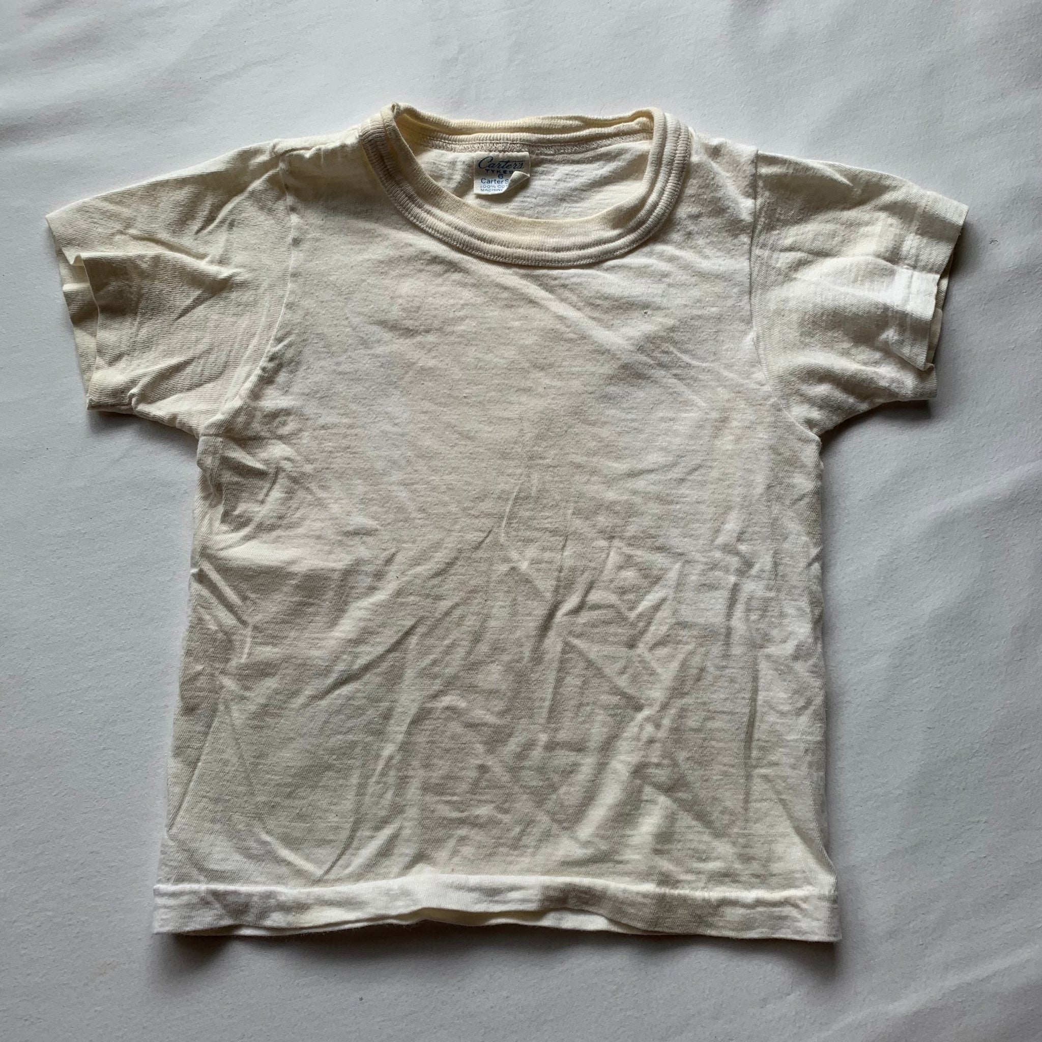 Vintage 50s/60s White Tee 2/3t – Nostalgic Baby Vintage