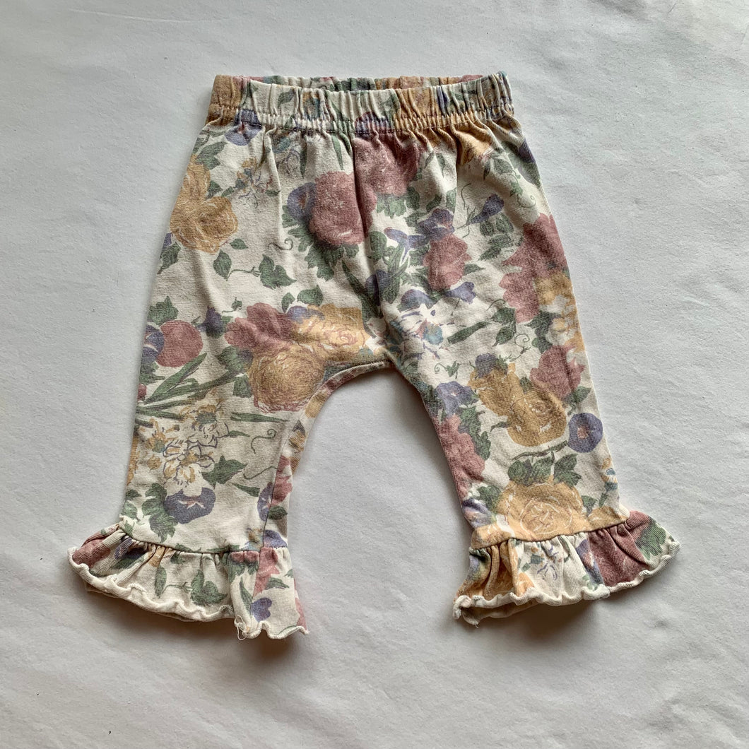 Vintage Floral Pants 0-3 months