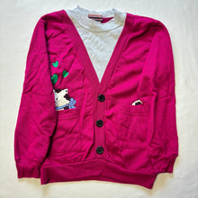 Load image into Gallery viewer, Vintage Cat Pink Sweater Shirt kids 6/7
