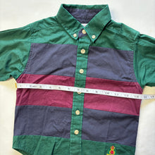 Load image into Gallery viewer, Vintage Muted Color Block Buttondown 3t/4t
